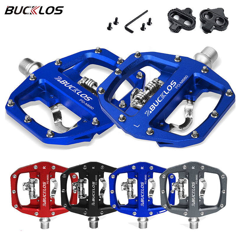 BUCKLOS Mtb Pedals for Bicycle - Pedal Platform Flat review and price