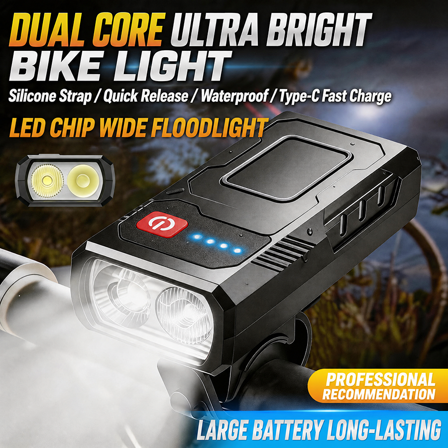 2 LED Bicycle Front Light Rech - Mountain Biking Zone 2 review and price