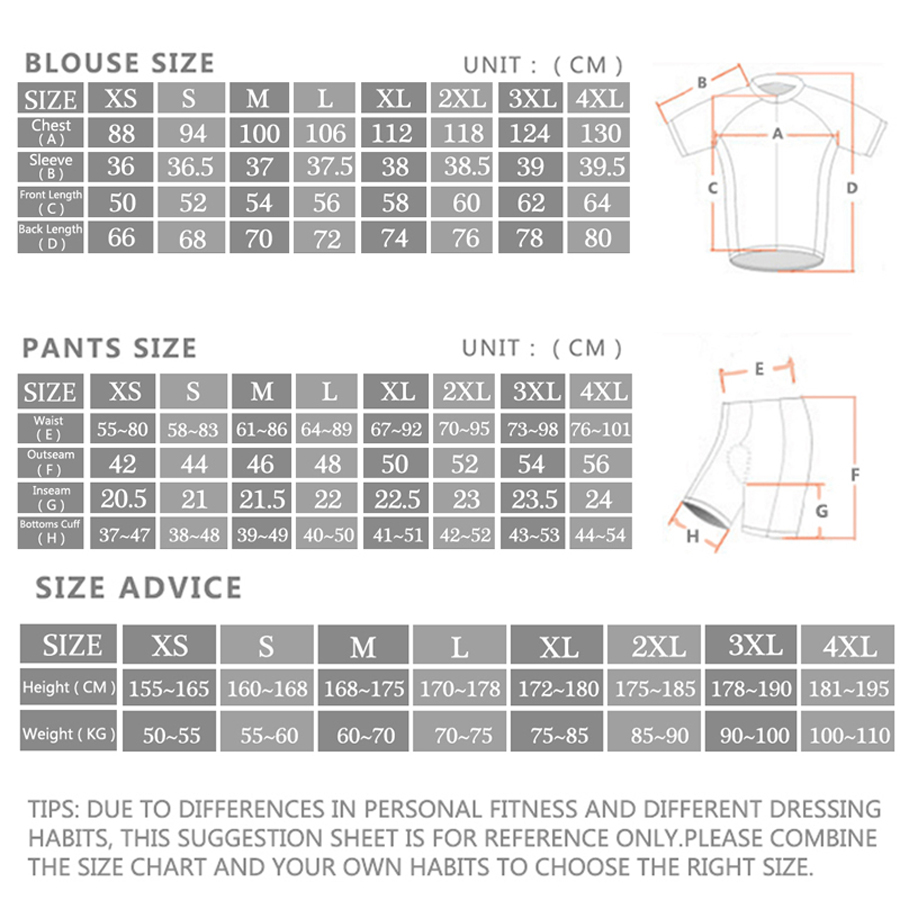 Rcn Rvouei Cycling Jersey Set  - Mountain Biking Trousers review and price