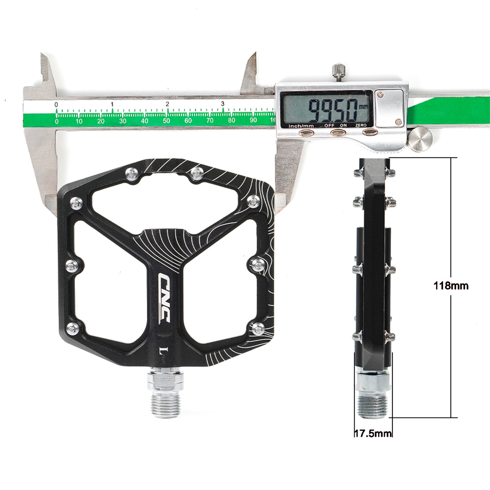 CNC Mtb Bicycle Pedals, Bike A - Pedal Platform Flat review and price