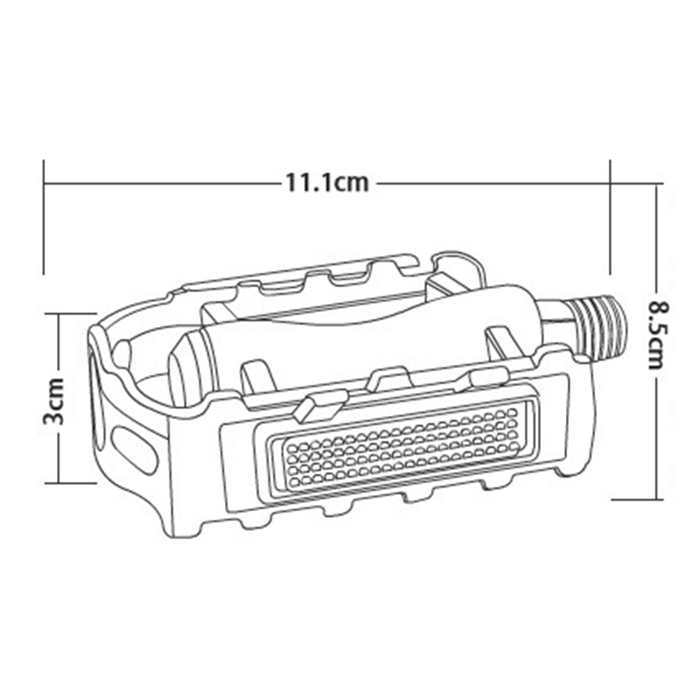 Bicycle Pedal Aluminium Alloy  - Pedal Platform Flat review and price