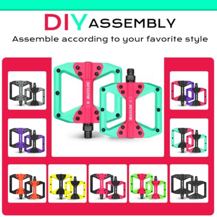 Bike Handlebar Grips Double Lo - Pedal Platform Flat review and price